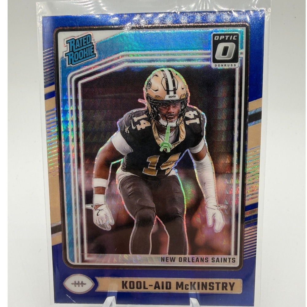 2024 Donruss Optic Kool-Aid McKinstry Rated Rookie Blue Prizm #264 Saints CB‎